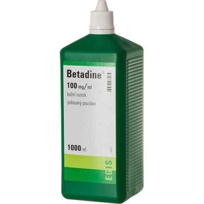 BETADINE DRM 100MG/ML DRM SOL 1000ML – Hledejceny.cz