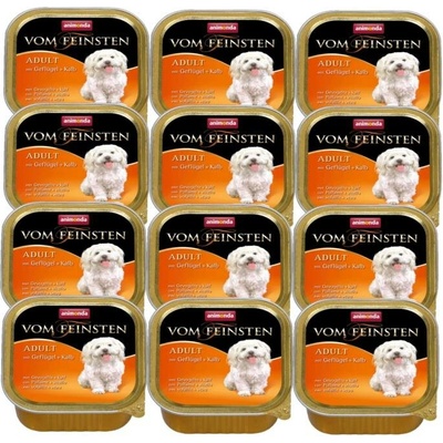 Animonda Vom Feinsten Classic Adult Dog drůbeží & telecí 12 x 150 g – Hledejceny.cz