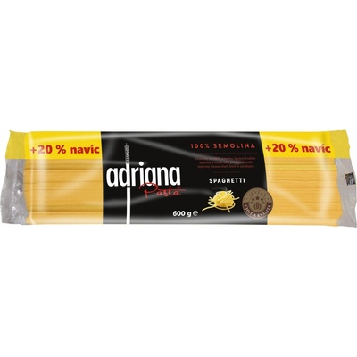 Adriana těstoviny Špagety semolinové 0,6 kg