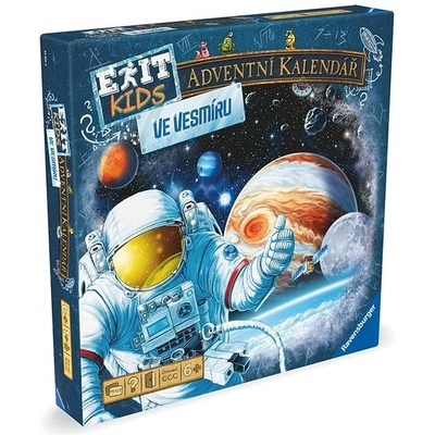 Ravensburger Exit Kids Adventní kalendář Ve vesmíru – Hledejceny.cz