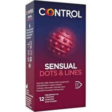 Control Sensual Dots & Lines 12 ks