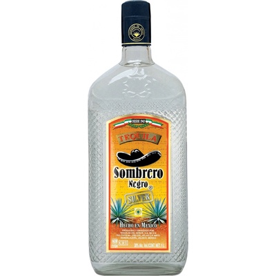 Sombrero SILVER Tequila 38% 1 l (holá láhev)