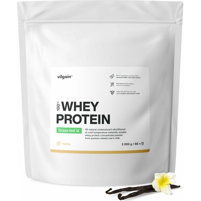 Vilgain Grass-Fed Whey Protein 2000 g