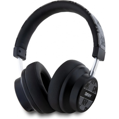 DKNY PU Leather Checkered Pattern Bluetooth Stereo Headphone