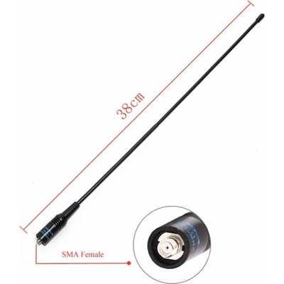 Anténa dualband Nagoya NA-771 38 cm SMA-F – Hledejceny.cz