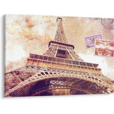 Obraz - Pohľad z Paríža, jednodielne 100x70 cm