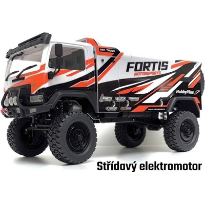 Absima RC kamion Hobby Plus / Absima DKR-4 Fortis Rally Truck 1:18 4WD Brushless RTR - bílý