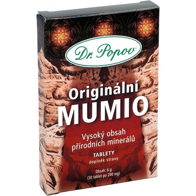 Dr. Popov Mumio 200 mg 30 tabliet