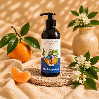 Hanna Maria Therapy HANNA MARIA Sprchový šampon 2 v 1 Mandarinková víla 150 ml – Hledejceny.cz