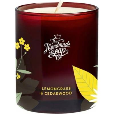 The Handmade Soap Lemongrass & Cedarwood Scented Soy Candle 210 g