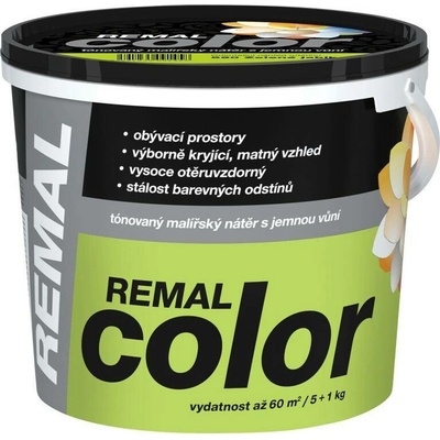 Remal Color jablko tónovaný interiérový náter 6 kg