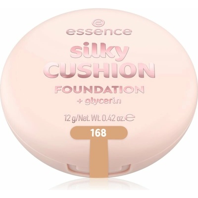 Essence silky cushion foundation make-up v houbičce se středním krytím 168 12 g