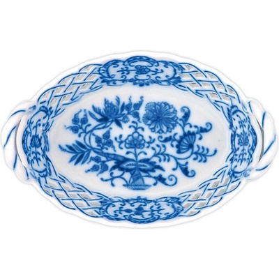 Cibulák Dubí Košík prolamovaný cibulový porcelán 10145 11 cm