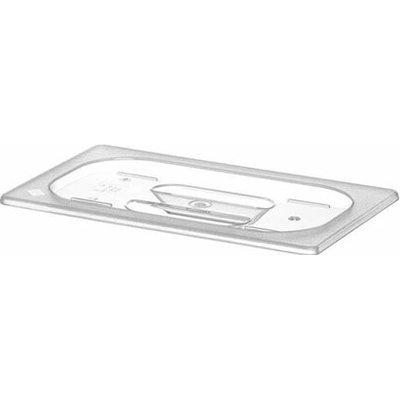 Viečko pre polykarbonátové nádoby GN 1/4 priehľadné 26,5 x 16,2 cm 864142H