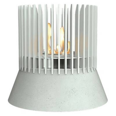 Kratki Voľne stojaci biokrb RIBO biely 290 x 268 mm biely betónový podstavec