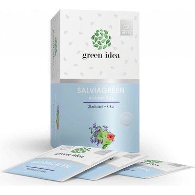 Green idea Salviagreen bylinný čaj 20 x 1,5 g