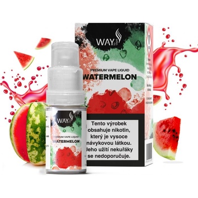 Way To Vape Watermelon 10 ml 0 mg