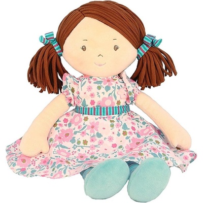 Bonikka látková 41 cm Katy ružovo-modré šaty