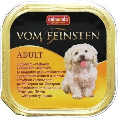 Animonda Vom Feinsten Adult Dog drůbež a těstoviny 150 g – Hledejceny.cz