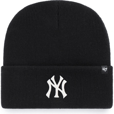 47 Brand Detská zimná čiapka New York Yankees MLB Haymaker '47 CUFF KNIT Black