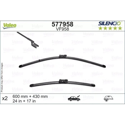 VALEO Silencio Flat Blade set 600+430 mm VA 577958