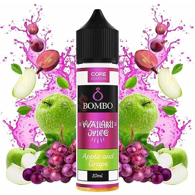Bombo Core Wailani Juice S&V Apple and Grape 10 ml