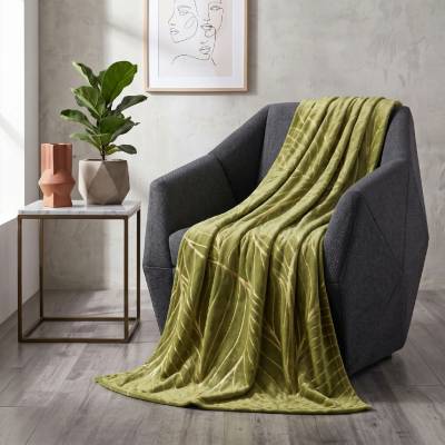 Mybesthome Deka z mikrovlákna Lotos olivová 150x200