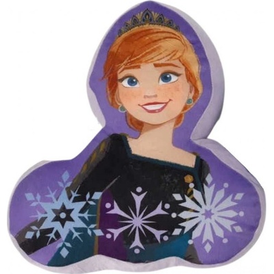 Setino Tvarovaný vankúš Ľadové kráľovstvo Frozen motív Anna 36x34