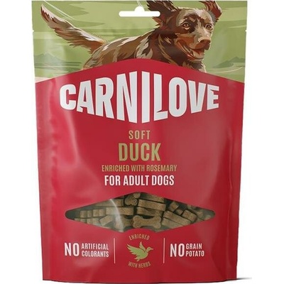 VAFO Praha s.r.o. CARNILOVE Dog SOFT Snack Duck enriched with Rosemary 200 g – Hledejceny.cz