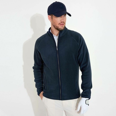 Abacus Mens Foxhills midlayer fullzip navy