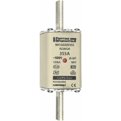 MERSEN Pojistková vložka NH 1 355A 500VAC gG R228520