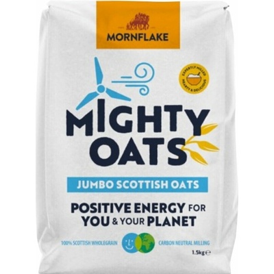 Mornflake Celozrnné ovesné vločky Scottish Jumbo Oats 1,5 kg – Hledejceny.cz
