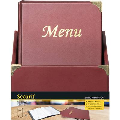 WGO_default Box s 10 jedálnymi lístkami BASIC A4, (celkom 10 stran), nie je možné pridať ďalšiu vložku