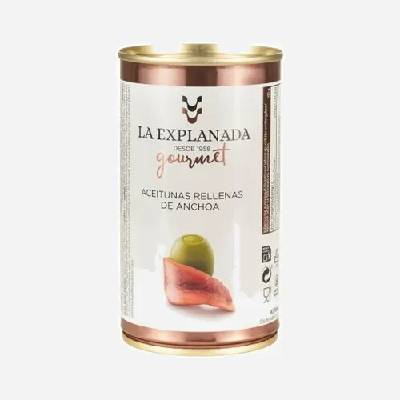 La Explanada Olivy zelené plněné ančovičkovou pastou 350 g