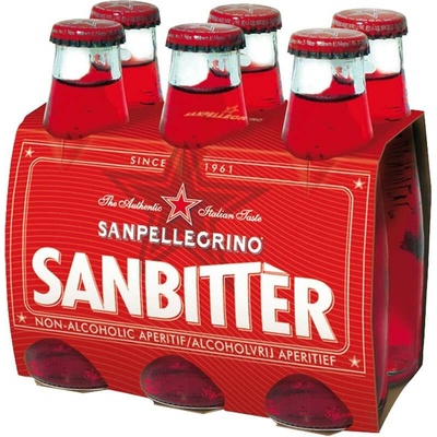 San Pellegrino Sanbitter Rosso nealko 6 x 100 ml