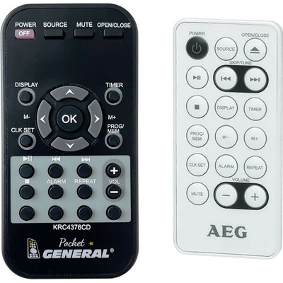Dálkový ovladač General AEG KRC4376 CD – Hledejceny.cz