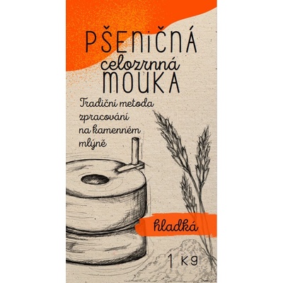 Slunečnice pšeničná mouka celozrnná hladká 1 kg