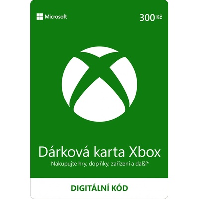 Microsoft Xbox Live predplatená karta 300 Kč