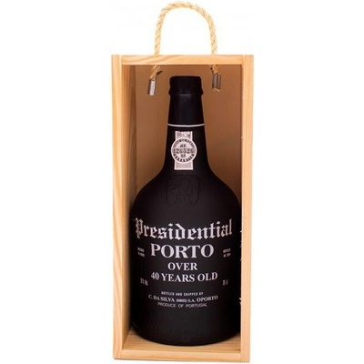 C. da Silva (Vinhos) S.A. Porto Presidential Tawny 40y 20% 0,75 l (dřevěná kazeta)