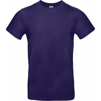 B&C E150 pánské tričko heather purple