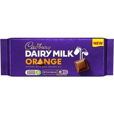 Cadbury Dairy Milky Orange 180 g