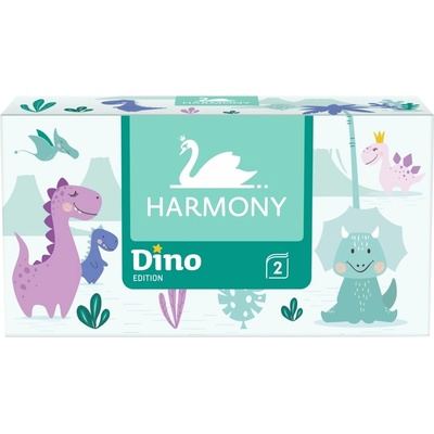 Harmony Dino papírové kapesníčky v krabičce 2-vrstvé 150 ks – Hledejceny.cz