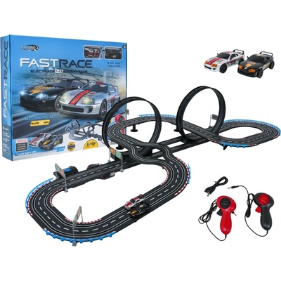 JJ Slot Autodráha Toyota Supra 1:43 716 cm 2 smyčkami
