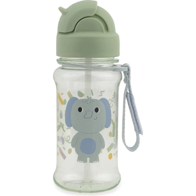Skip Hop fľaša s náustkom Zoo Besties slon 355 ml