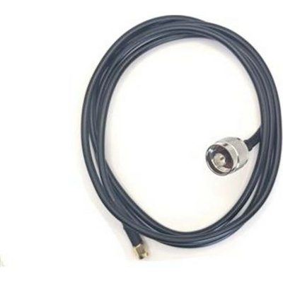 Mueller Electric RG58, BU-4150038MM250 koaxiální kabel, vnější Ø: 4.95 mm, 50 Ω, 60 dB, černá 1 ks