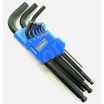 Narex Professional Imbusové klíče metrická 9 ks 1.5-10 mm 443000871