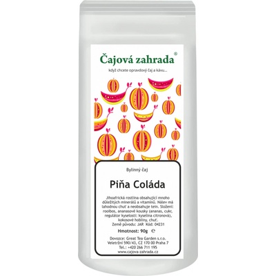 Čajová zahrada Rooibos Piňa colada rooibos čaj 1 kg