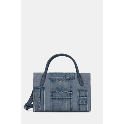 Guess kabelka typu shopper dámska rifľová JODI HWDM97.69220 tmavomodrá