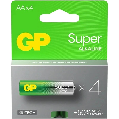 GP Super Alkaline AA 4ks 03015AETA-B4 – Hledejceny.cz