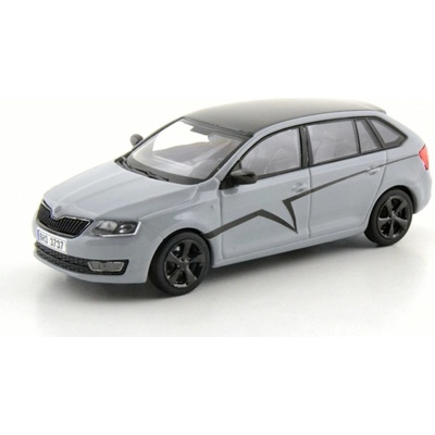 Abrex Škoda Rapid SB OB autodily Steel Grey SRPDSB310+ 1:43